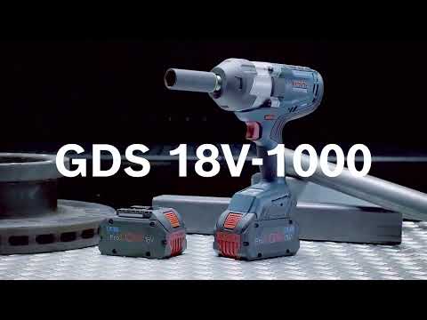 Boulonneuse sans fil GDS 18V-1000 Solo + coffret LBOXX - 06019J8301 BOSCH