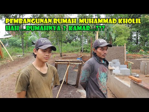Perkembangan Pembangunan Rumah Muhammad Kholil. 2 Kamar Atau 3 Kamar Nih Maunya...???