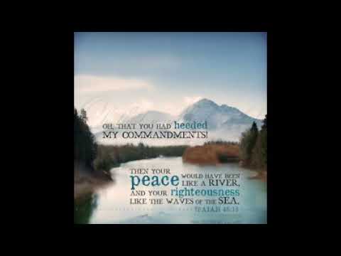 Isaiah 48:17-18 (a prayer of the day)