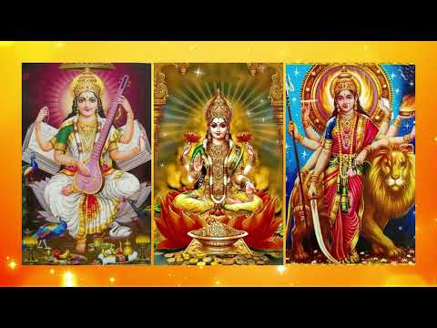 Saraswati, Maha Lakshmi, Durga Devi Namaha #mantraspoderosos