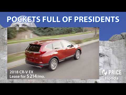 Lease a Honda CRV EX as low as $214/mo. at Price Honda