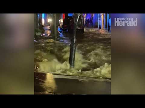 Boston's Beacon Hill flooded by water main break