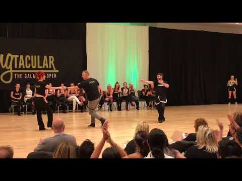 Swingtacular 2017 Invitational 3-For-All JnJ - Kyle Redd, Ben Morris, Larisa Tingle Schubert 2nd Pl