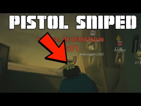 The Longest Pistol Snipe So Far - Rainbow Six Siege Highlights