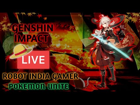 🛑 Genshin Impact Live Stream India | Open World Anime Game | Robot Indian Gamer Is Live