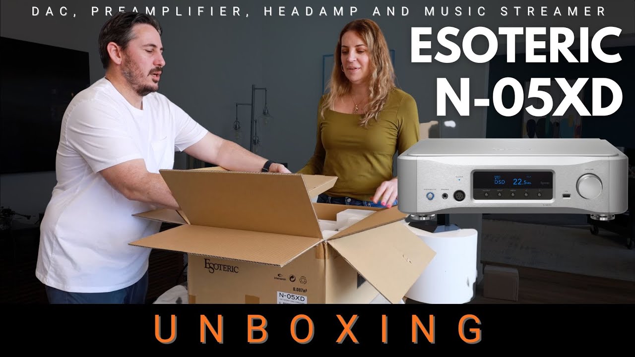 Unboxing the Esoteric N-05XD | Reference-Grade DAC Meets Japanese Heritage