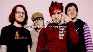 Fall Out Boy - Our Lawyer Made Us Change the Name of This Song So We Wouldn&#39;t Get Sued | Sub Español