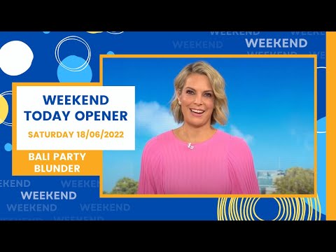 Weekend TODAY Opener - June 18 2022