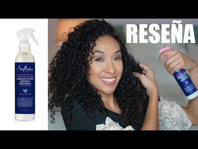 Vídeo relacionado con Shea Moisture Sems Silicone Free Miracle Styler Leave-In Tratamiento 8Oz/237 ml