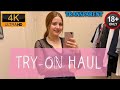 4K See Through Transparent Try On Haul Micro Transparent Bikini Try On Haul 2026