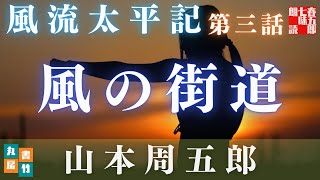 朗読【風流太平記／第三話／山本周五郎】　【作業・睡眠用BGM】　朗読七味春五郎　　発行元丸竹書房