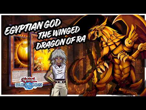 EGYPTIAN GOD THE WINGED DRAGON OF RA DECK DUEL LINKS | RANKED GAMEPLAY & OTK POWER