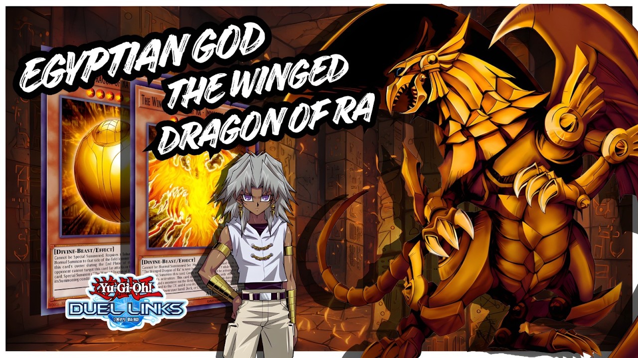 EGYPTIAN GOD THE WINGED DRAGON OF RA DECK DUEL LINKS | RANKED GAMEPLAY & OTK POWER