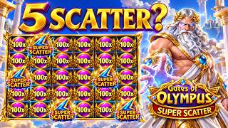 Download lagu 5 SCATTER??? GATES OF OLYMPUS SUPER SCATTER mp3