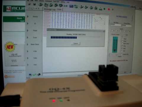 Using ADP-004 on GQ-4X programmer for EEPROM 93C56 mcumall