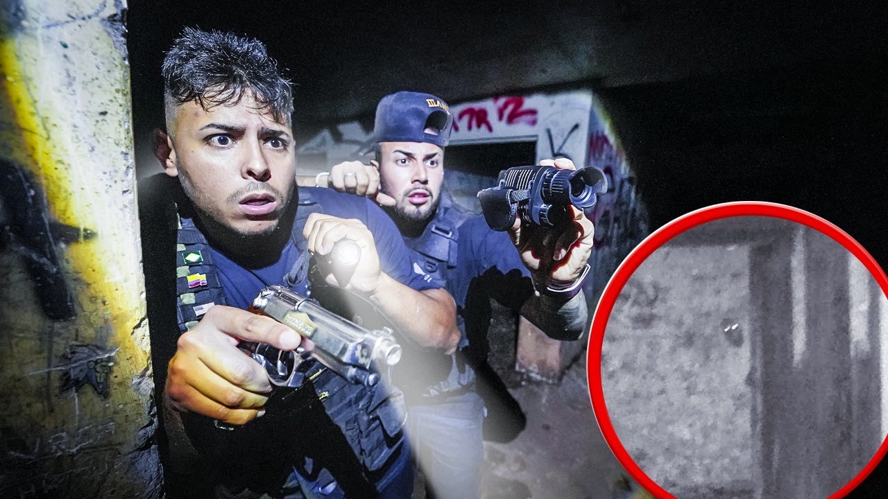 USAMOS A VISÃO NOTURNA E ISSO E ENCONTRAMOS ALGO ASSUSTADOR - Caçadores de Lendas