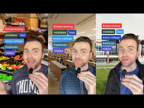 Embarrassing Mistakes Every College Freshman Makes | TikTok Compilation | scott.frenzel
