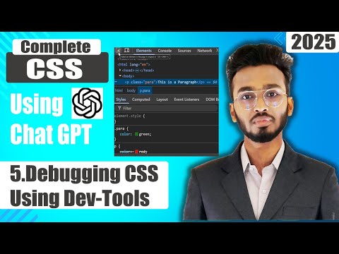 Css Tutorial For Beginners Debugging Css Issues Using Developer Tools Css Full Course