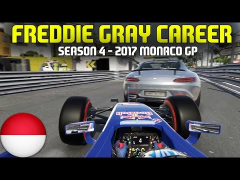 F1 2017 MONACO GRAND PRIX | FREDDIE GRAY CAREER (S4 E6) - QUICKEST DOUBLE DNF!!