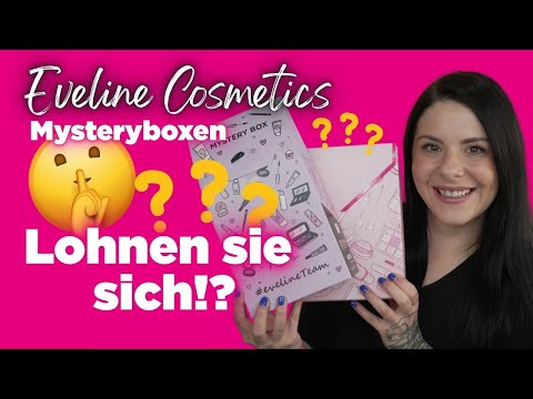 Lohnen sie sich? Eveline Cosmetics MYSTERYBOXEN Unboxing