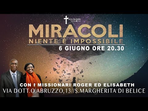 10.06.2018 // Miracoli // Missionari Elisabeth e Roger Koffi