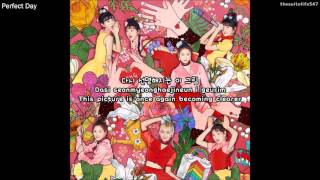 Oh My Girl - Perfect Day (Hangul, Romanization, Eng Sub)