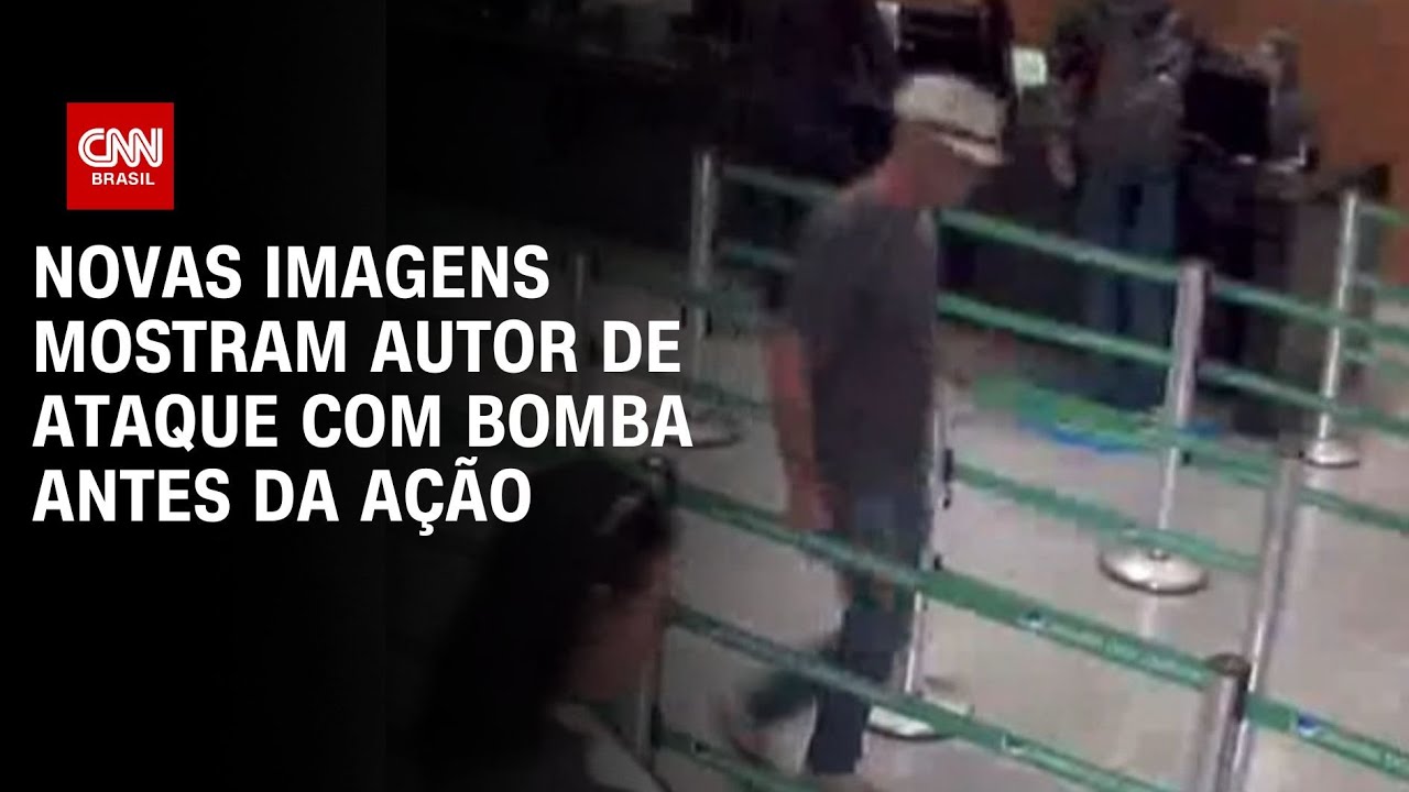 Novas imagens mostram autor de ataque com bomba antes da ação | CNN PRIME TIME
