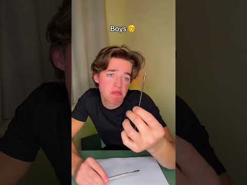 Girls vs Boys Drawing ✍️