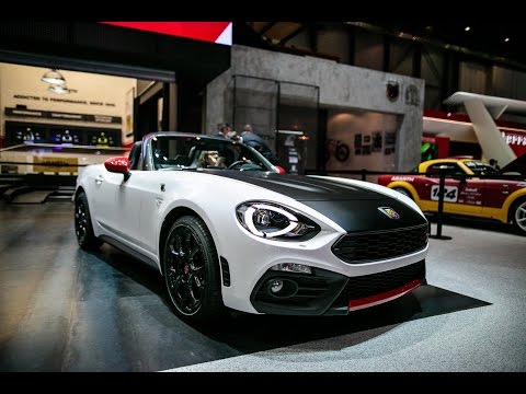 2017 Fiat Abarth 124 Spider First Look - 2016 Geneva Motor Show