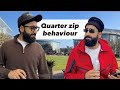 Guys Wear A Quarter Zip Once And Change Their Whole Vocabulary