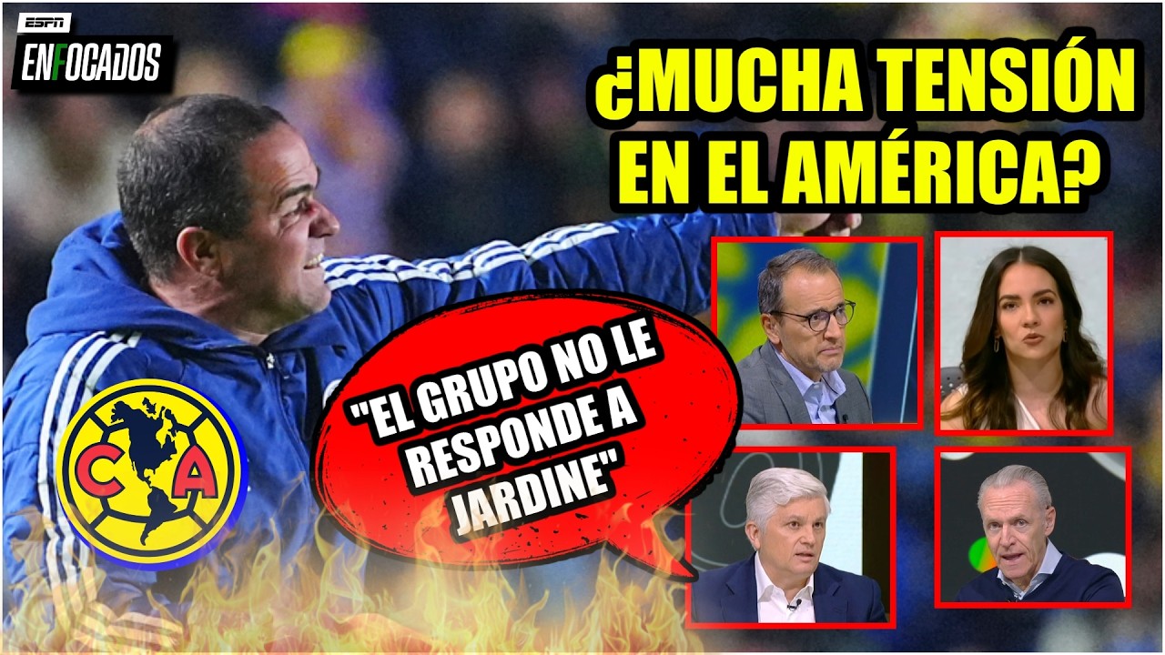 AMÉRICA ES UNA OLLA A PRESIÓN. La ERA de ANDRÉ JARDINE PELIGRA tras mal paso en LIGA MX | Enfocados