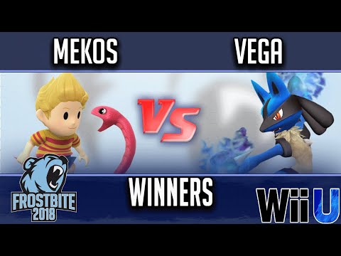 Frostbite 2018 Smash 4 Singles  WINNERS - ATU|CsG | Mekos (Lucas) vs  Vega (Lucario)