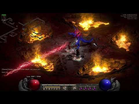 Dual Grief Barbarian W/ Pride Merc 75 Crushing Blow Chaos Sanctuary + Cows Diablo 2 Resurrected