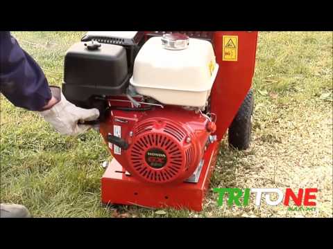 Ceccato Olindo Takkenversnipperaar - TRITONE MAXI GX390 HONDA - AgriXpert