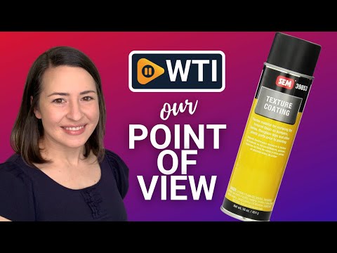 SEM Black Texture Coating Spray - WTI product video review