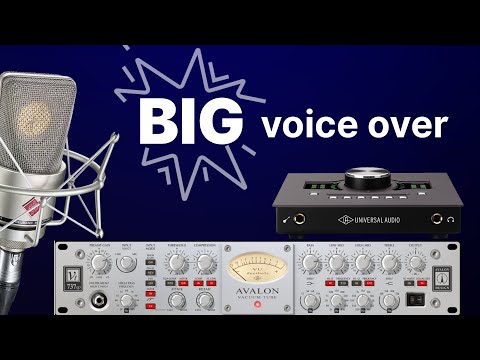 How To Make A Big Voice Sound Even Bigger With Voice Over Processing