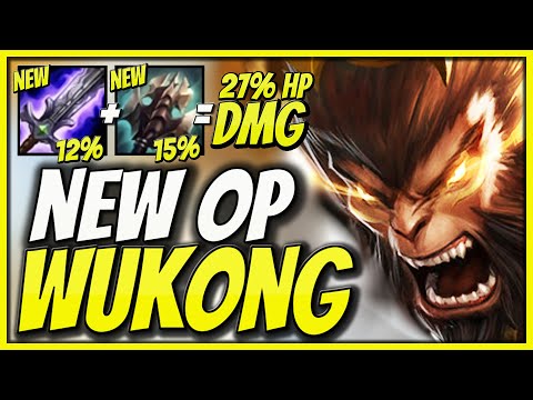 New OP BOTRK REWORKED Wukong Build | 27% Instant HP DMG - LoL Wukong Top vs Malphite Season 10