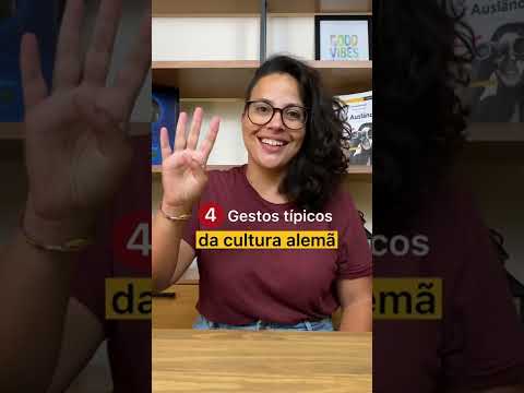 Quer aprender mais sobre gestos típicos da cultura alemã? Então anota aí! #Shorts