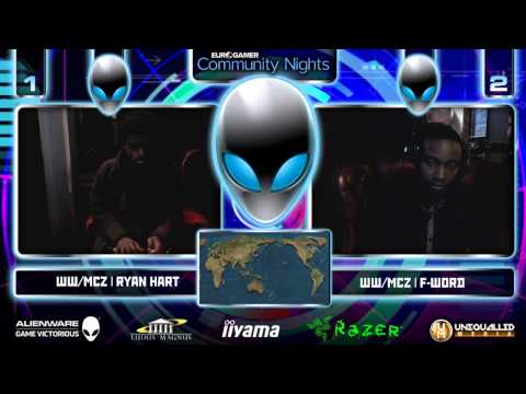 Alienware SFIV Eurogamer Finale WW MCZ Ryan Hart vs WW MCZ F Word