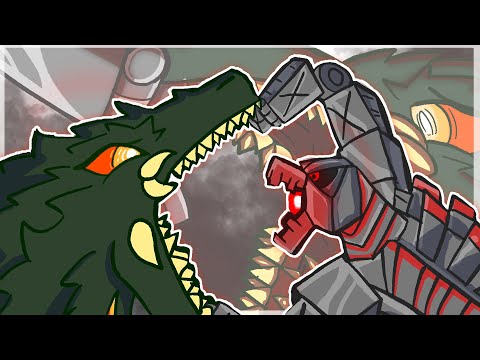 Mechagodzilla Vs Biollante! (Godzilla Comic Dub)