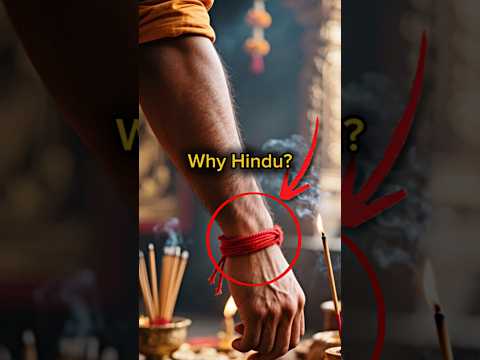 😨😱Why Hindu wear red thread on their hand - Kalawa