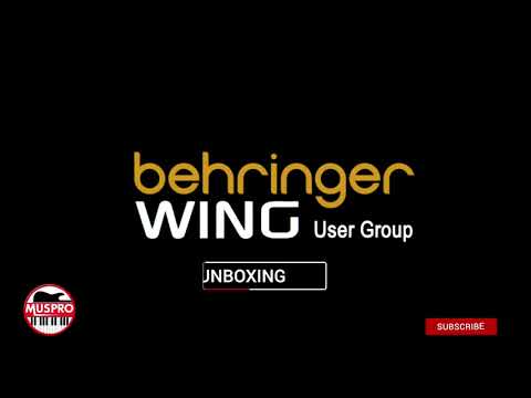 1. UNBOXING - Behringer WING Digital Mixing Console