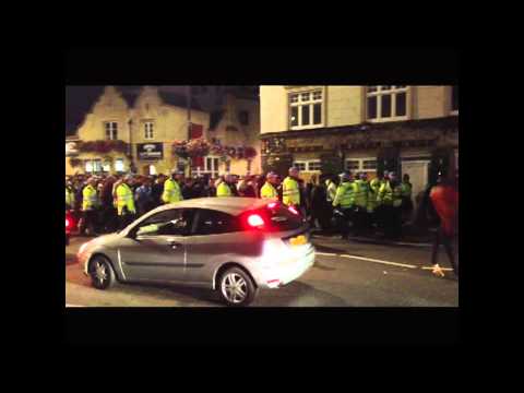 Lazio-fans after the game