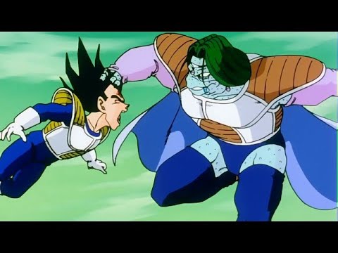 Vegeta vs Zarbon  -  Ambas Peleas Completas - Anime