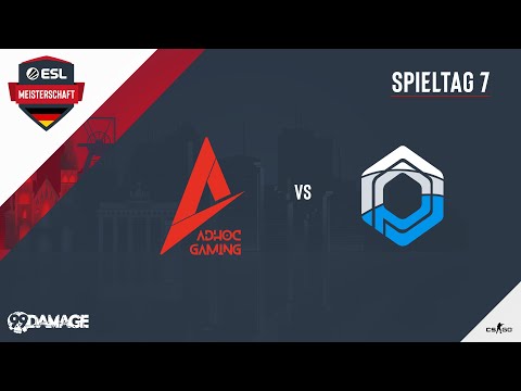 CS:GO - Team Prismatic vs ad hoc gaming - ESL Wintermeisterschaft 2019 - Spieltag 7