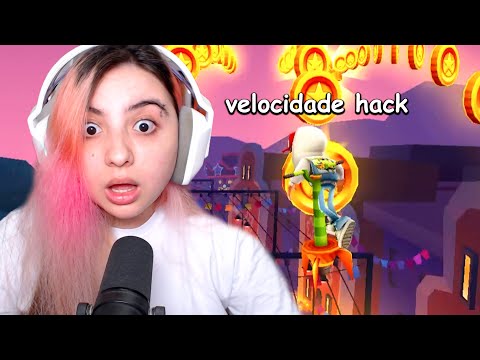 testei hack de velocidade e fiz no coin na velocidade mais rapida do subway surfers 😡