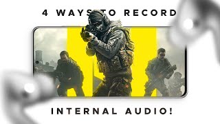 4 Ways to Record Internal Audio on Android WITHOUT ROOT