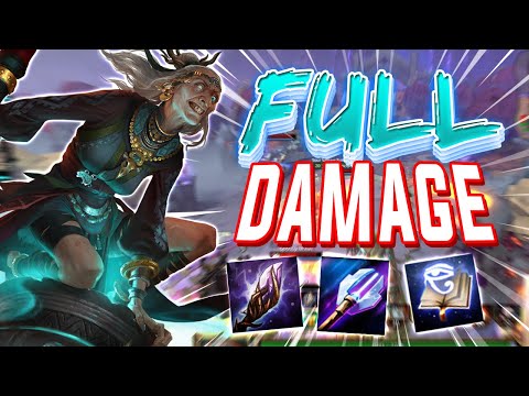 Smite: Baba Yaga MID FULL DAMAGE Build!
