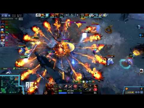 Kiev Major - MidOne Shadow Fiend RAMPAGE