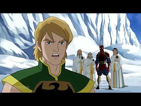 Scorpion vs Iron Fist and Spiderman | [HD] #Spiderman